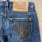 2000s Dsquared2 Low Rise Flared Blue Denim