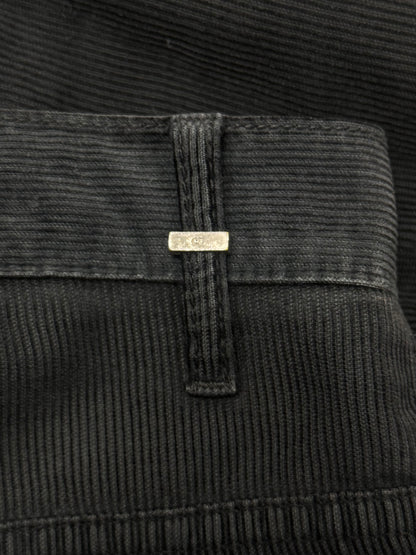 Dior Homme ‘Unaltered’ Black Corduroy Skinny Denim