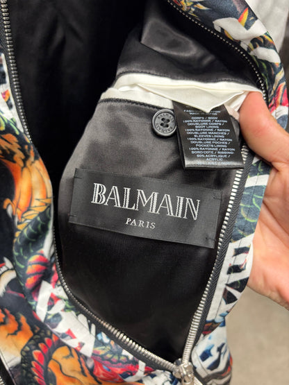 Balmain ‘Sukajan’ Traditional Japanese Silk Bomber Jacket