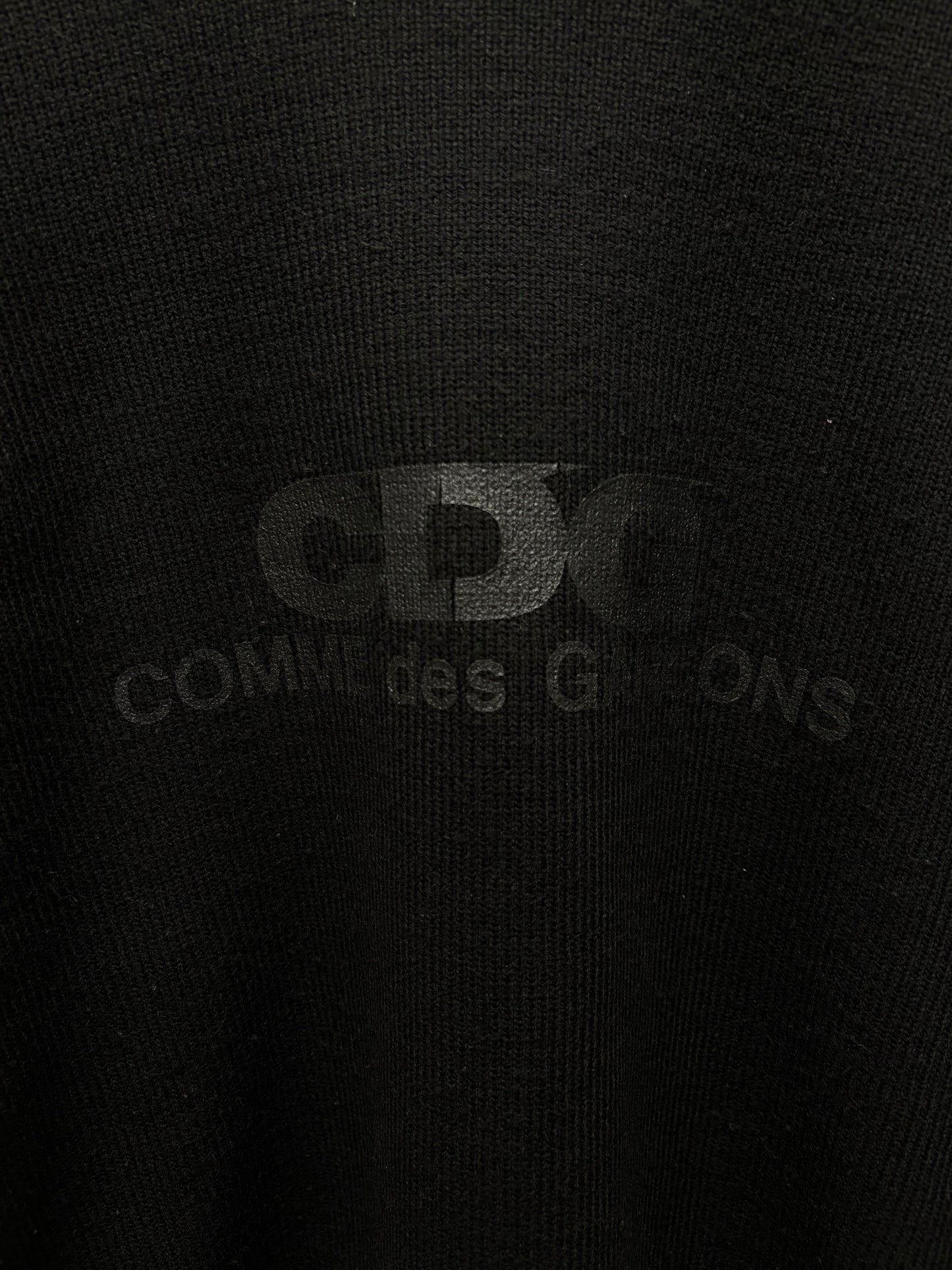 2022 Comme Des Garçons x Lochaven of Scotland Made in England Knit Logo Sweater