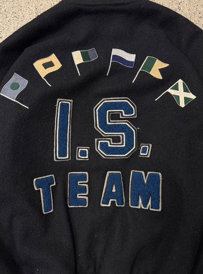 1984 Issey Miyake I.S. Team Wool Bomber Jacket