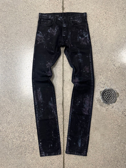 Dior Homme Black ‘Painter’ Denim With Unaltered Inseam