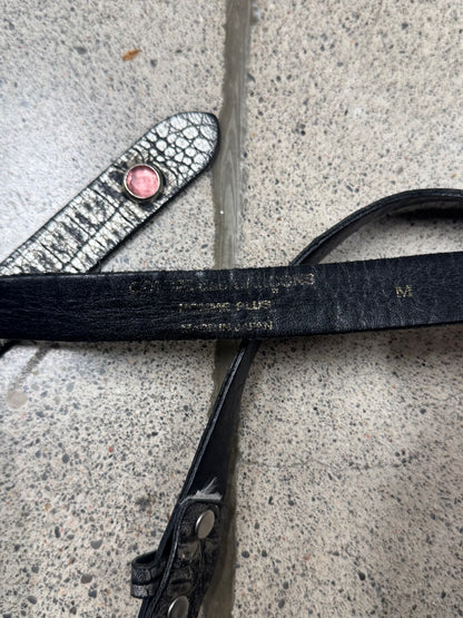 Comme Des Garcons Homme Plus ‘Pink Gemstone’ Belt