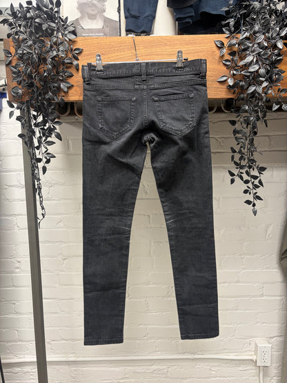 2014 Saint Laurent by Hedi Slimane ‘D01’ Black Skinny Jeans