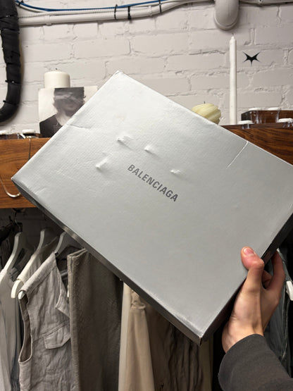 Balenciaga ‘3XL’ White Oversized Low Top Sneakers