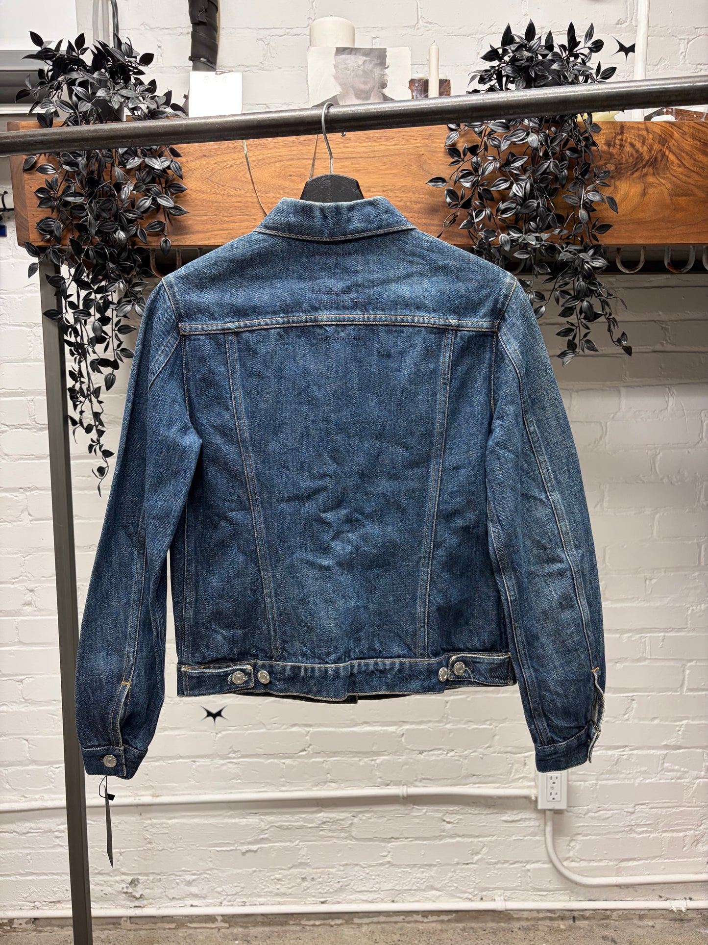 Vintage 1998 Helmut Lang ‘Classic Wash’ Blue Denim Trucker Jacket