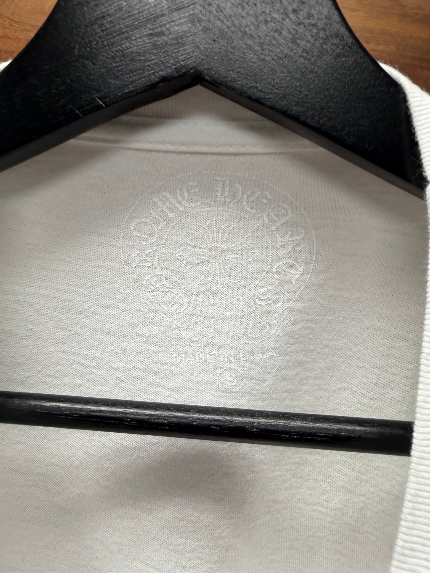 Chrome Hearts ‘Tapei Exclusive’ Horseshoe Logo White Graphic T-Shirt