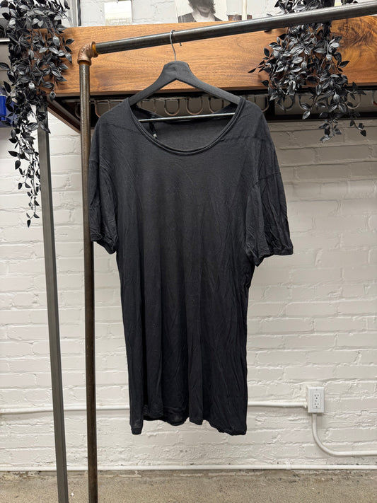11 by Boris Bidjan Saberi Sheer Black Layering T-Shirt