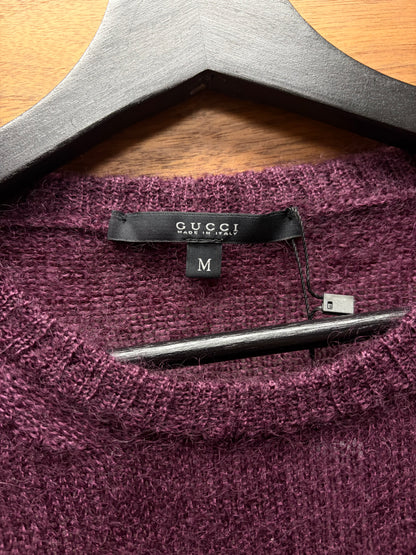 Gucci Silk/Mohair ‘Freddy Krueger’ Striped Knit Sweater