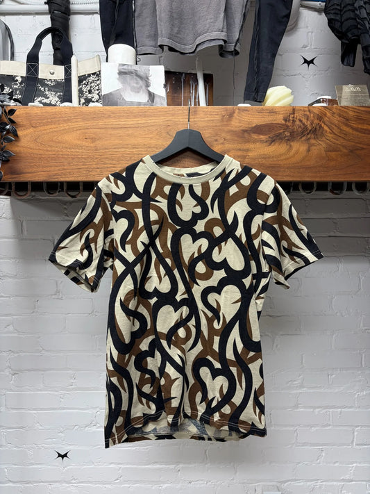 AW2004 Number (N)ine ‘Tribal Heart Camo’ Graphic T-Shirt