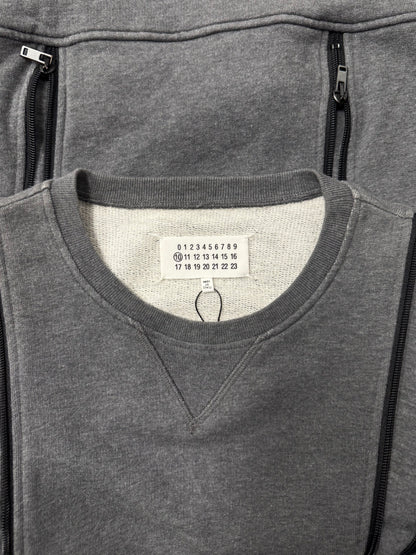 SS2016 Maison Margiela ‘Double Zip’ Expandable Sweatshirt