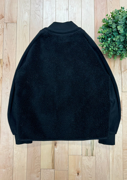 White Mountaineering Hybrid Fleece Bomber Jacket