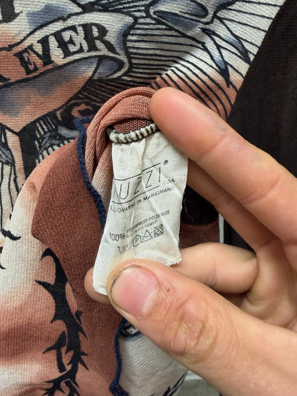SS1996 Jean Paul Gaultier ‘Safe Sex Forever’ Mesh Long Sleeve Shirt