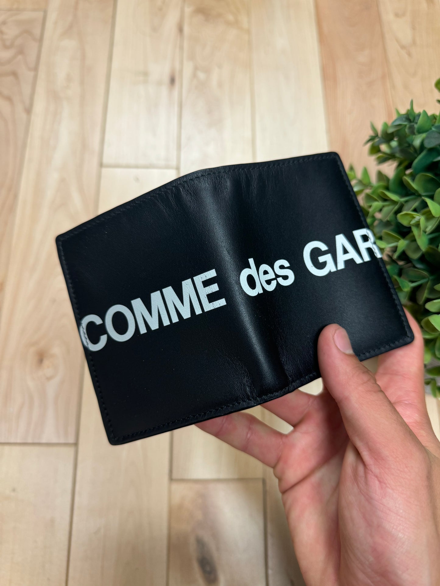 Comme Des Garçons Homme Bifold Leather Wallet