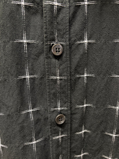 SS2005 Carol Christian Poell ‘Plus Stitch’ Short Sleeve Button Up Shirt