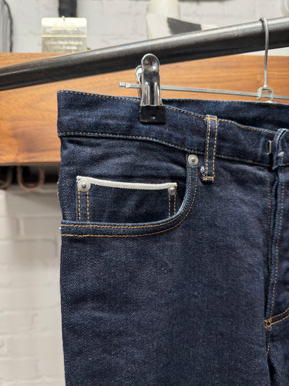Dior Homme ‘Raw Blue Selvedge’ Skinny Cut Denim