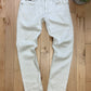 Moschino White Slim/Skinny Cut Denim