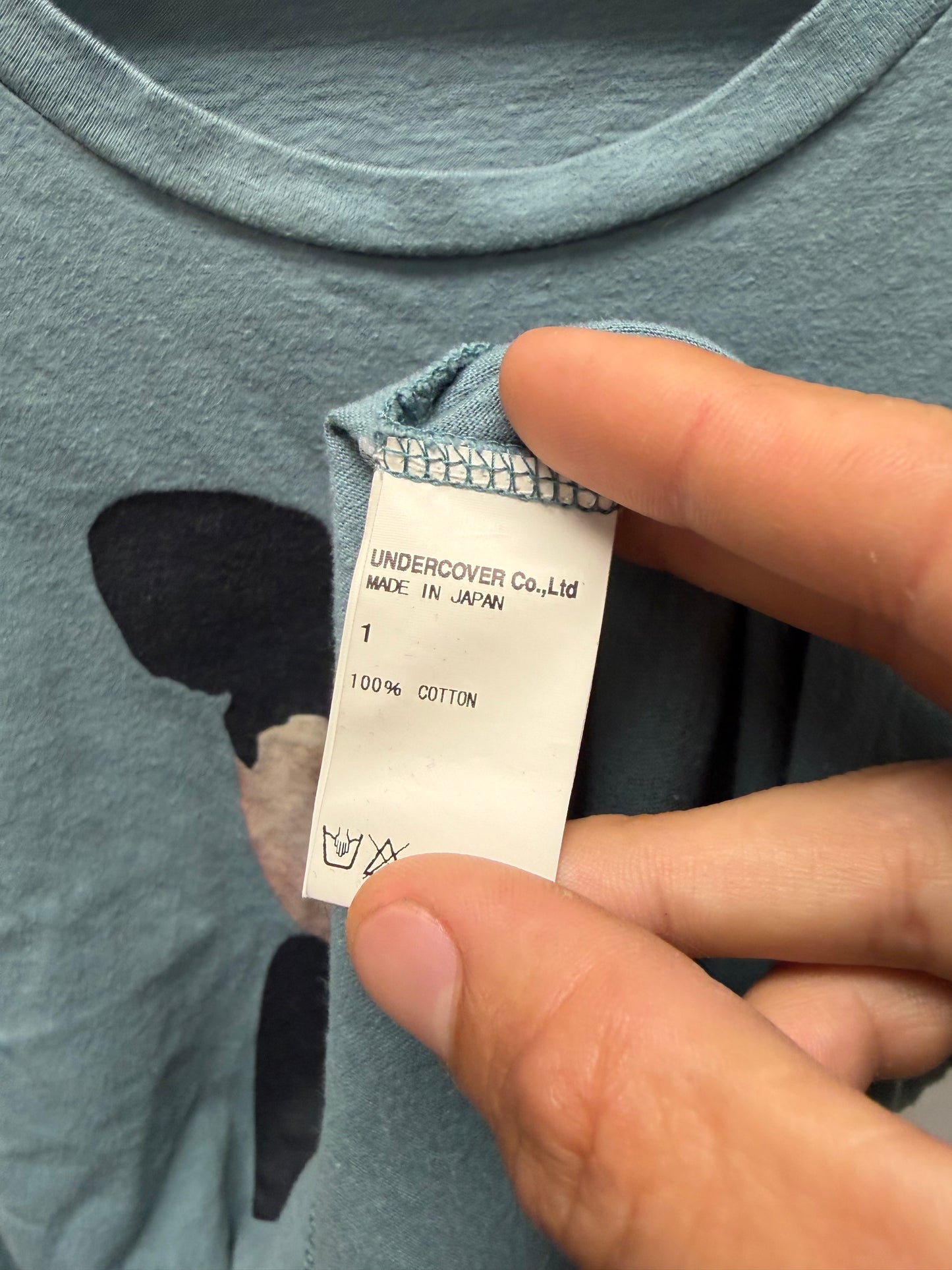 Undercover ‘Murder Bear’ Blue Graphic T-Shirt