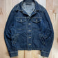 Issey Miyake Raw Overdyed Blue Denim Jacket