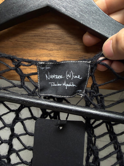 SS2005 Number (N)ine ‘Nightcrawler’ Spider Web Mesh Knit Sweater
