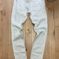 Moschino White Slim/Skinny Cut Denim