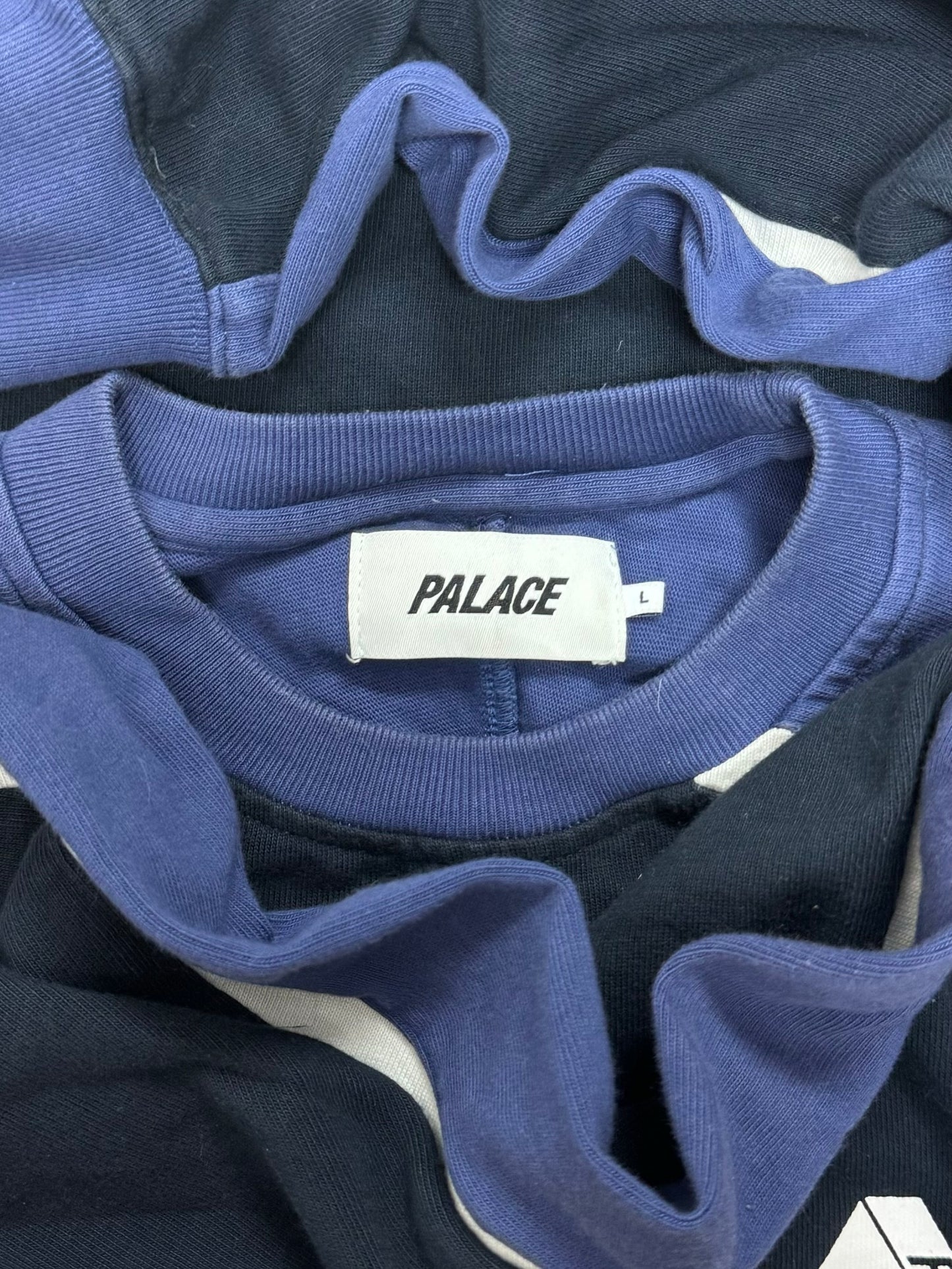 Palace Color Blocked Tri-Ferg Logo Sweatshirt