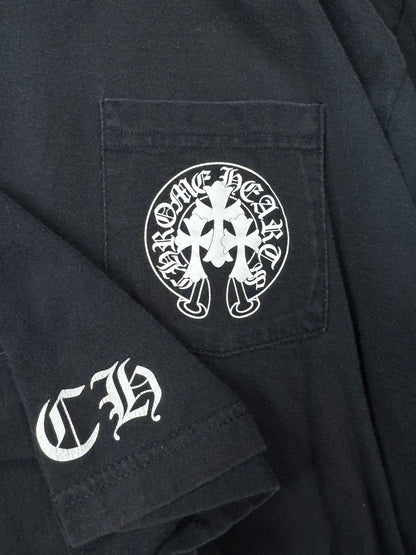 Chrome Hearts ‘Triple Cross’ Horseshoe Logo Long Sleeve Shirt