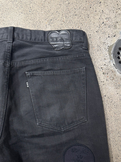 AW2004 Number (N)ine ‘Give Peace A Chance’ Patchwork Denim