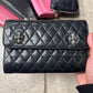 Chrome Hearts ‘Wave4’ Quilted Lambskin Leather Clutch Wallet