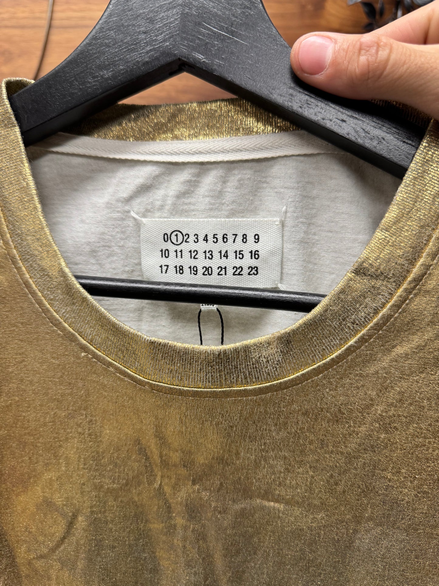 SS2014 Maison Margiela ‘Gold Foil’ T-Shirt