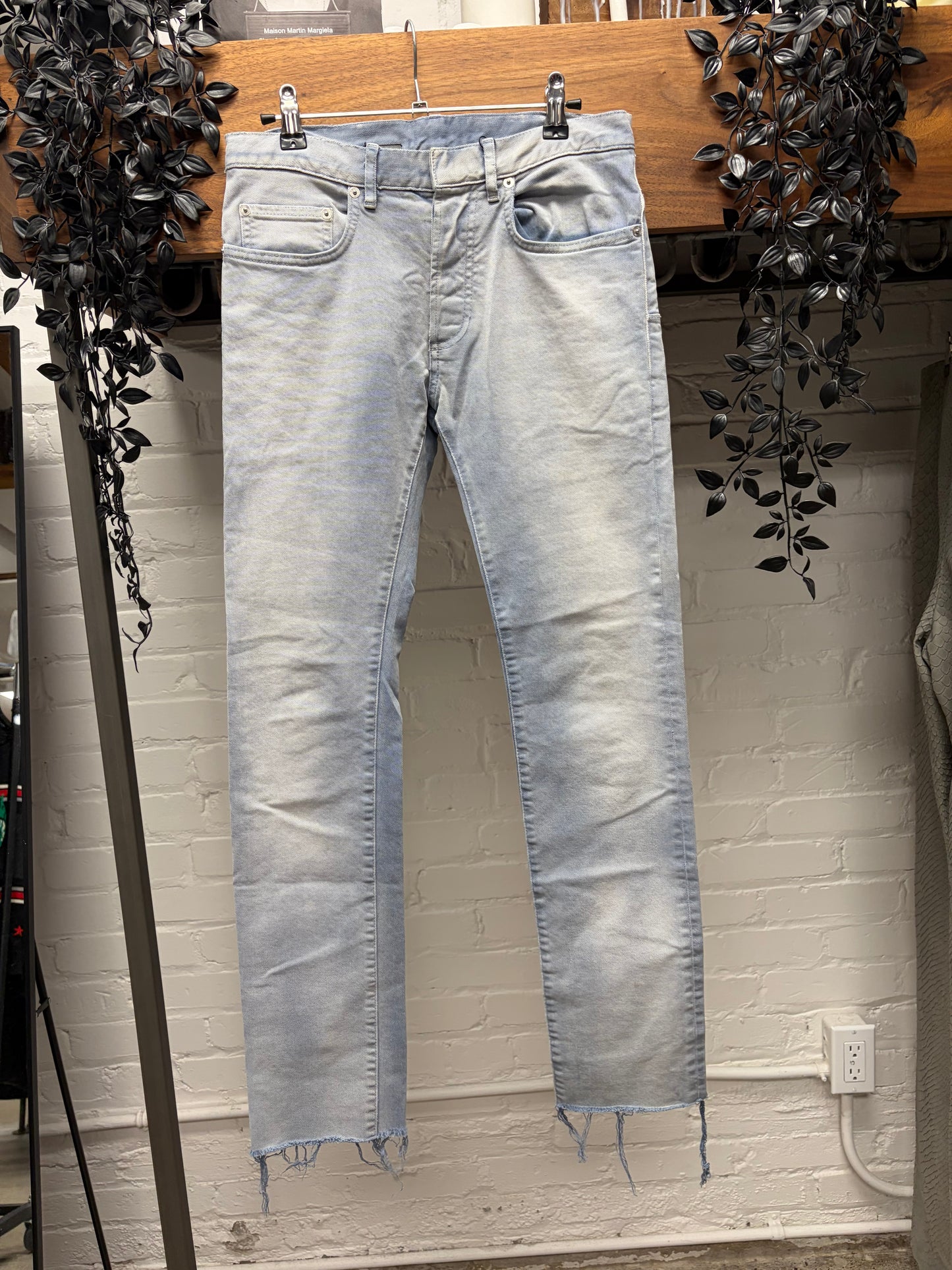 SS2013 Dior Homme ‘Ice Blue’ Skinny Jeans