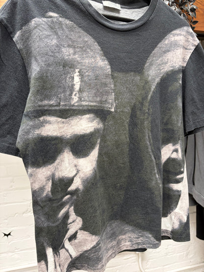 Spring Summer 2018  Dior Homme x Francois Bard ‘Surrealist’ Black Graphic T-Shirt
