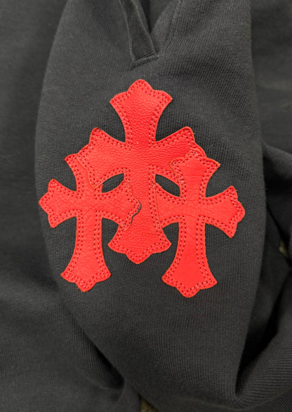 Chrome Hearts ‘Paperjam’ Triple Cross Patch Sweatpants