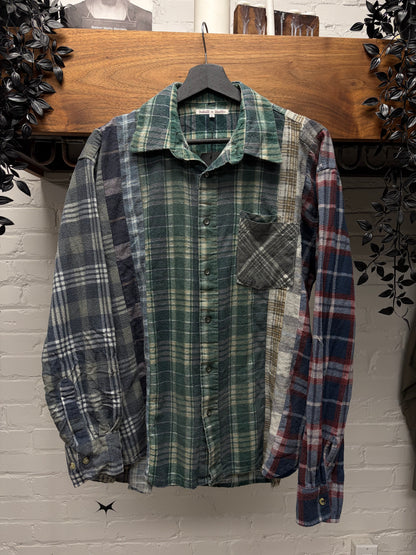 Needles ‘Rebuild’ Reconstructed Plaid Flannel