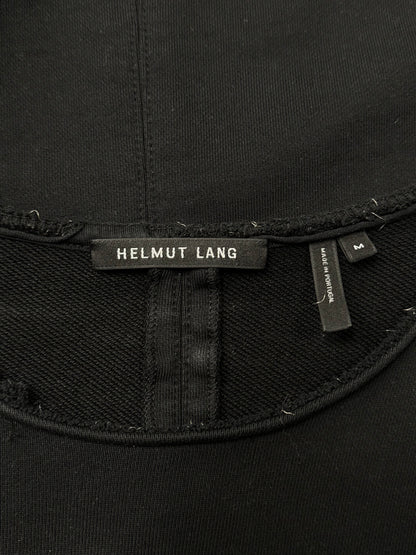 Helmut Lang Military Inspired ‘MA-1’ Pocket Black Sweatshirt