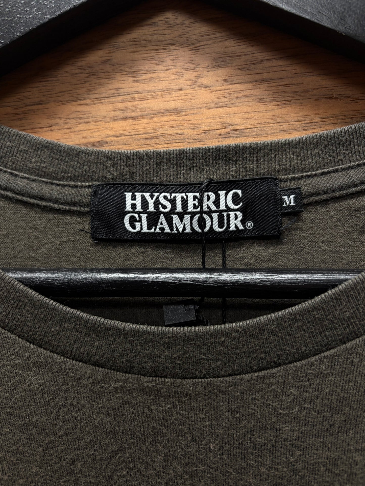 Hysteric Glamour ‘Kick & Bite’ Faded Brown Graphic T-Shirt