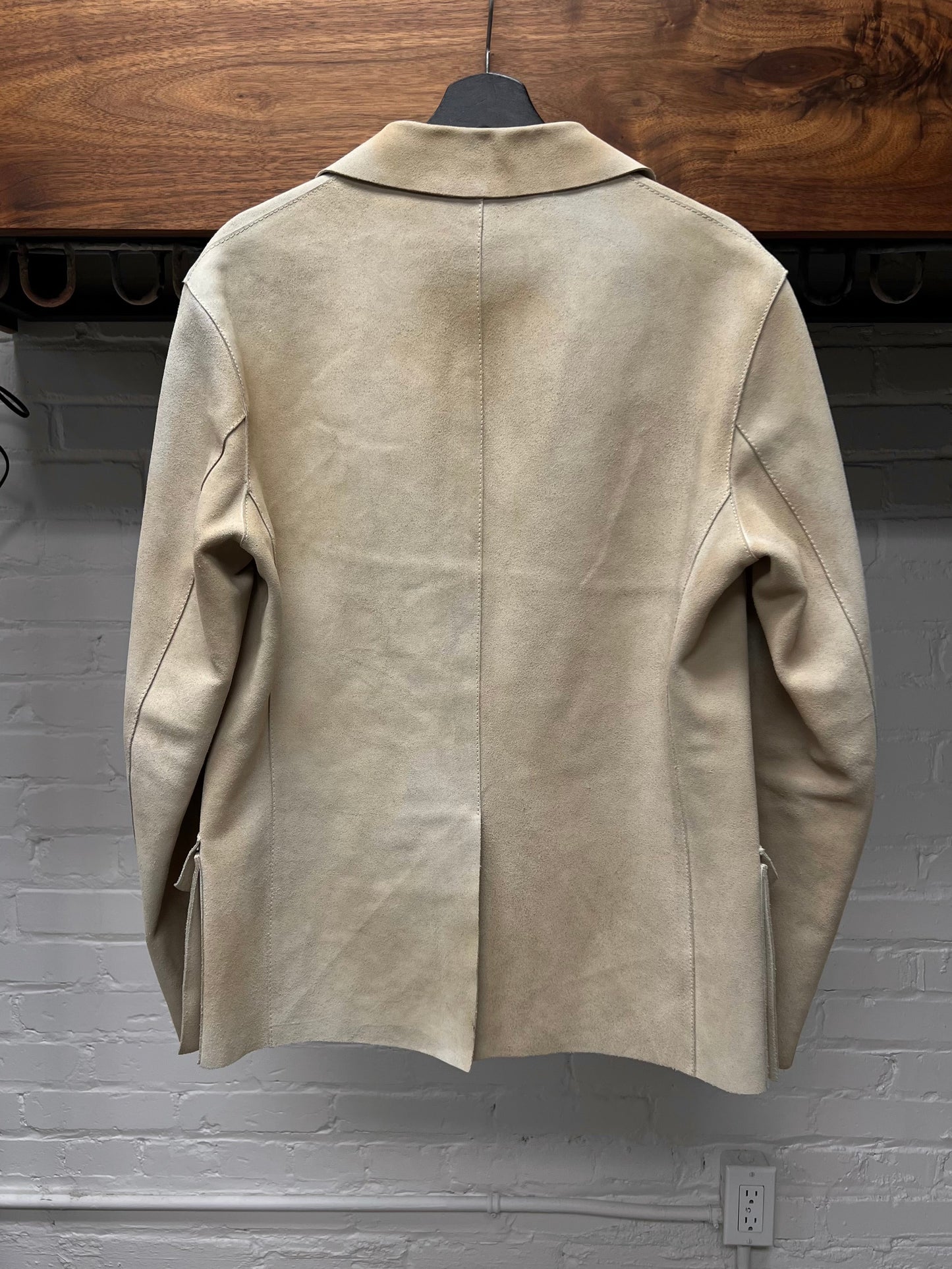 SS2002 Yves Saint Laurent Rive Gauche by Tom Ford ‘Safari’ Raw Suede Jacket