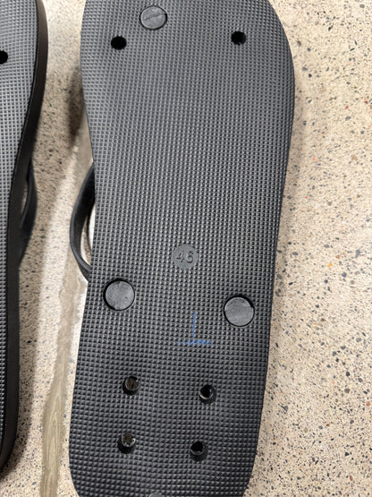 Rick Owens Open Toe Flip Flop Sandals