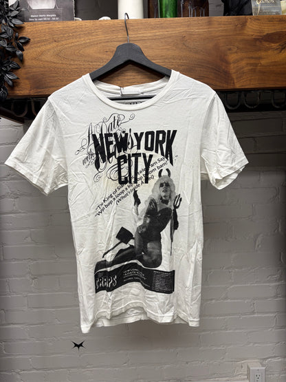 Hysteric Glamour ‘New York City’ Cramps White Graphic T-Shirt