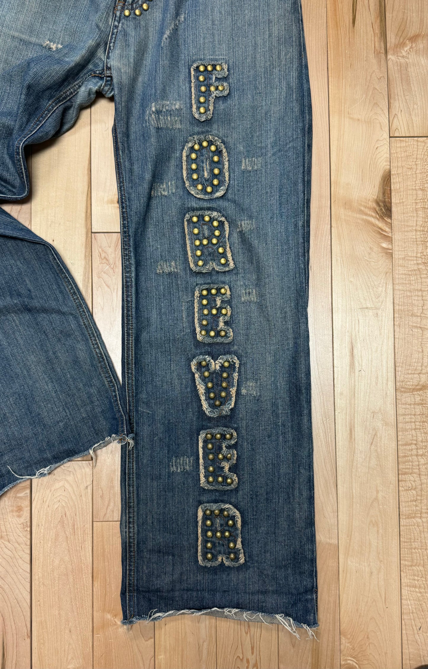 AW2004 Dolce & Gabbana ‘Forever’ Wide Leg Denim