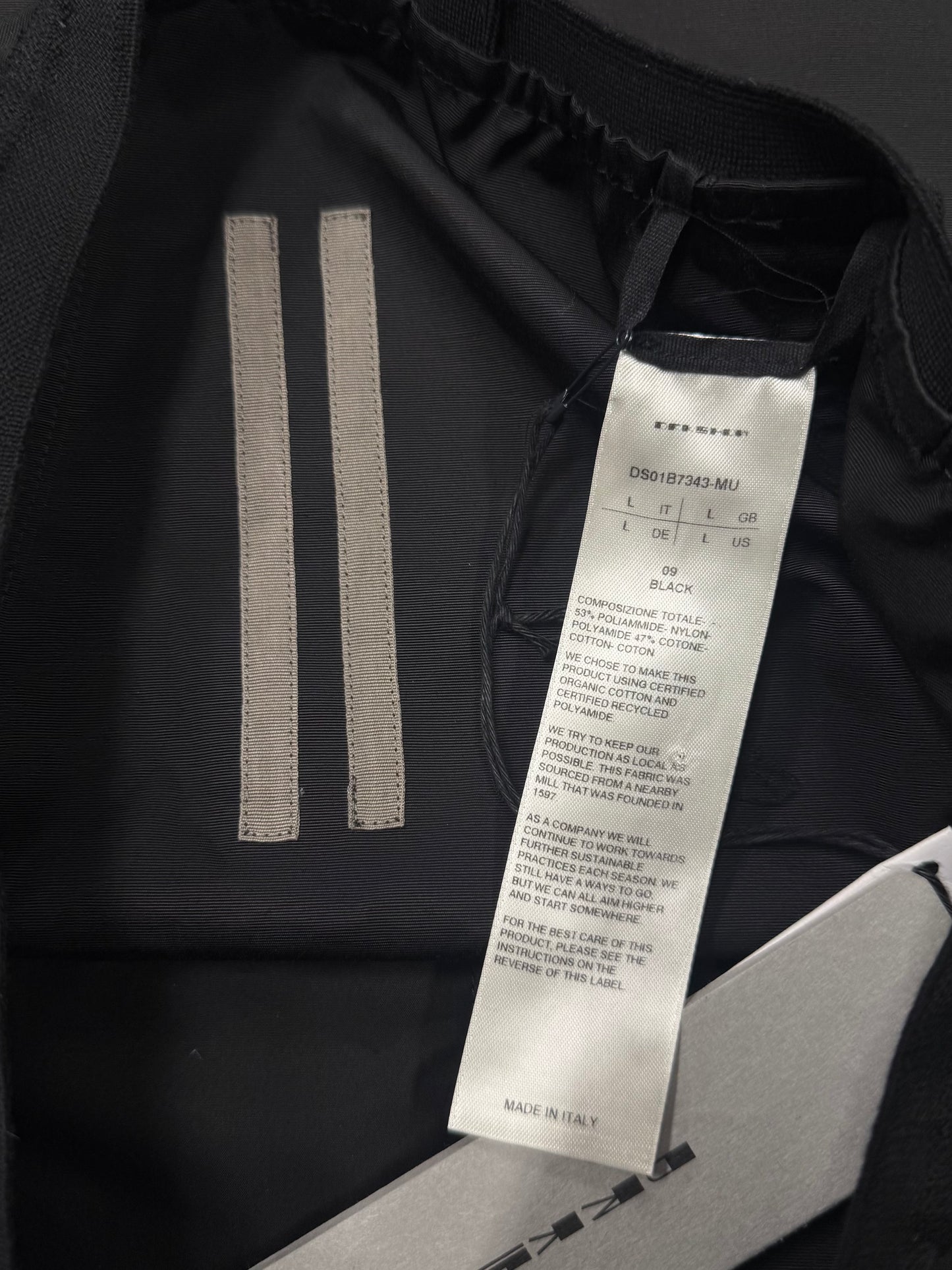 Rick Owens ‘Sacrmini’ Cutout Black Mini Skirt