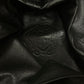 Vintage Versace Calfskin Leather Medusa Logo Flared Leather Pants