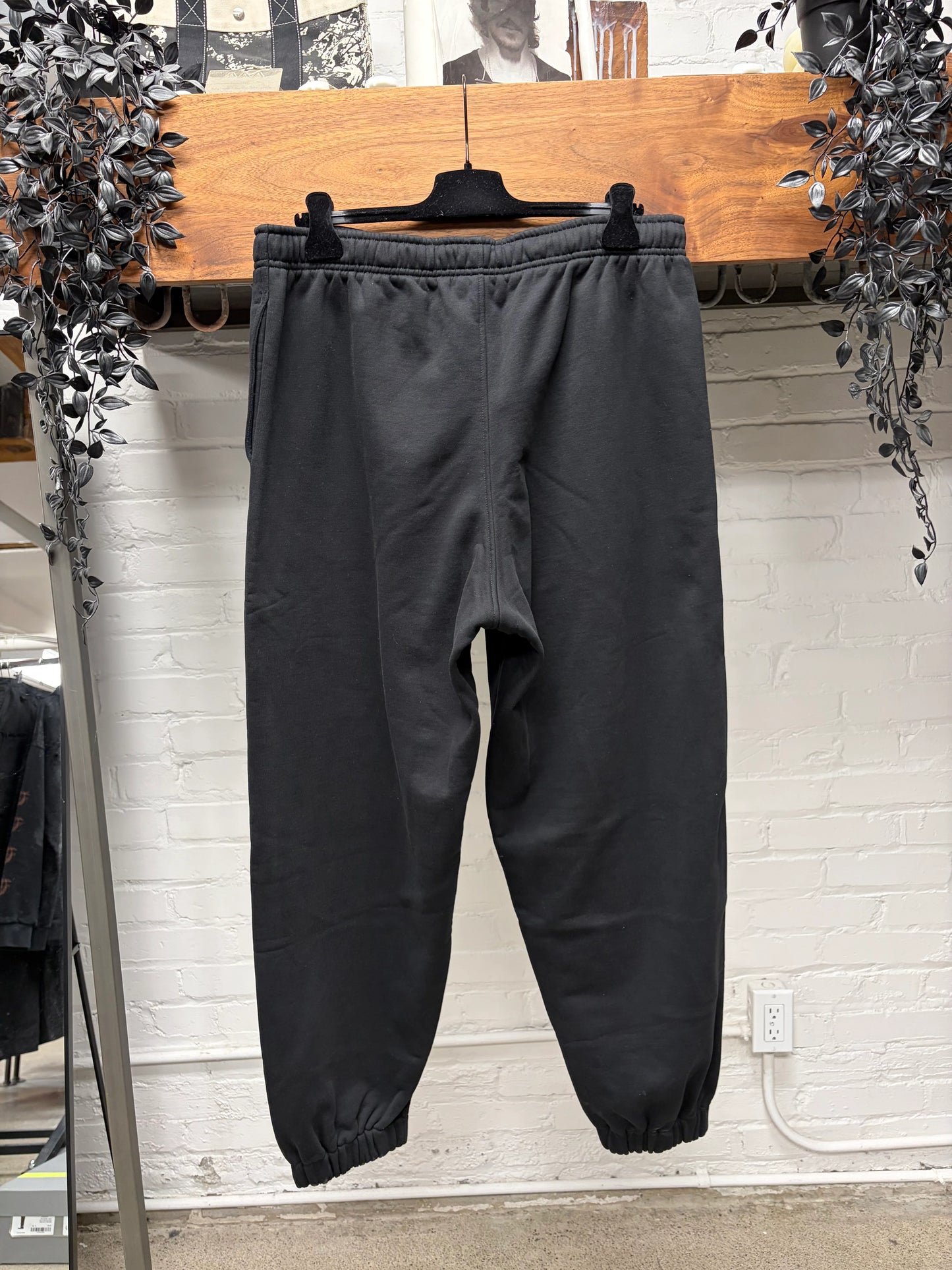 AW2020 Balenciaga ‘Gym Wear’ Black Cotton Sweatpants