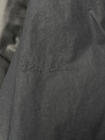 Rick Owens ‘Goose Down’ Padded MA-1 Black Bomber Jacket