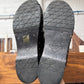 Prada Leather Studded Wood Sole Clogs
