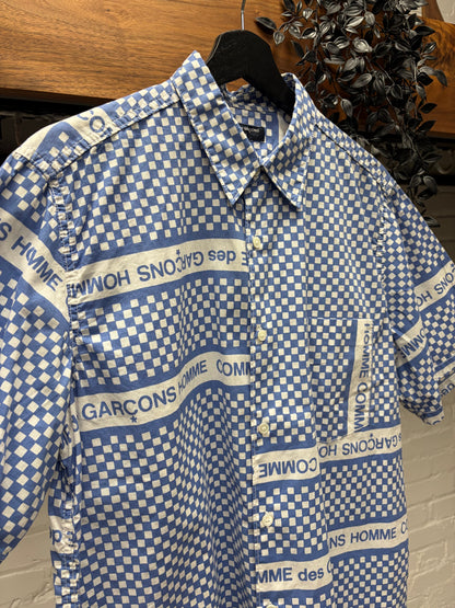 SS2003 Comme Des Garçons Homme ‘Checkerboard’ Short Sleeve Shirt