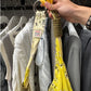 Kapital ‘Snuffkin’ Paisley Yellow Patchwork Bandanna Sling Bag