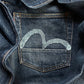 Evisu N02 Hand Painted Gull Logo Selvedge Denim