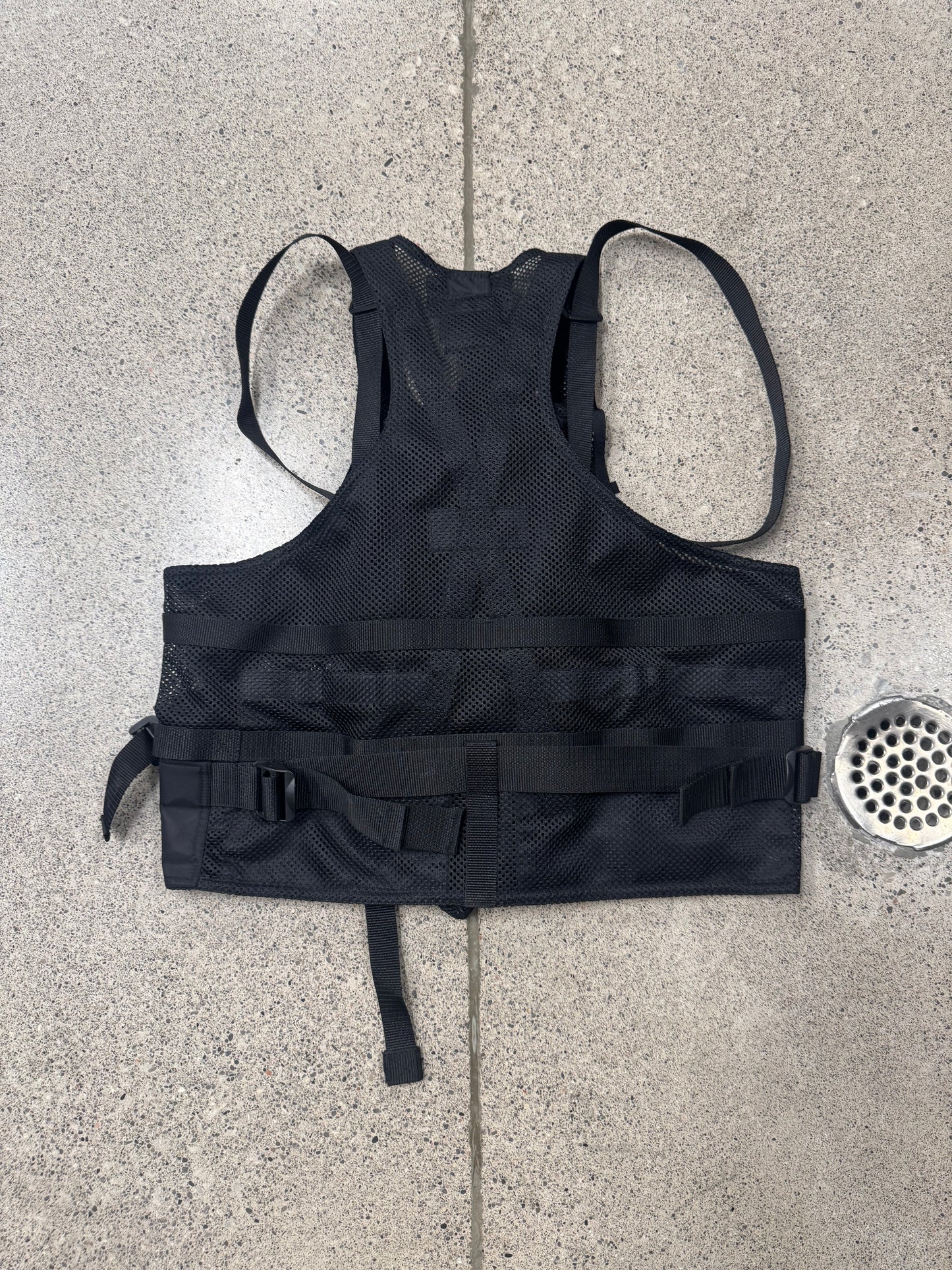 SS2020 Alyx Studios Black Mesh Tactical Vest