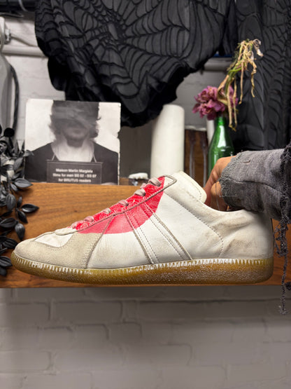 SS2006 Maison Martin Margiela Japan G.A.T. Hand Painted Low Top Sneakers